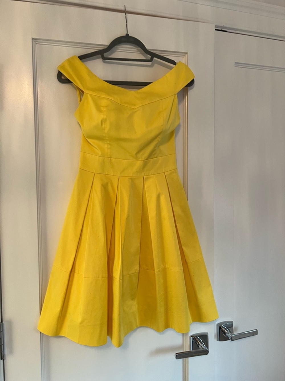 Ted Baker Yellow  Fit & Flare Dress